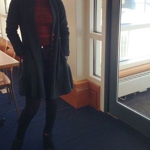 Anthropologie 100% wool coat